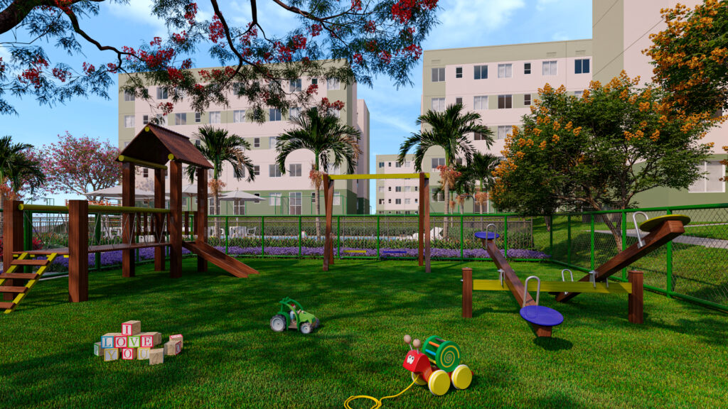 Conquista Jardim Botanico Playground Condomínio fechado: o que é e vantagens de morar em um