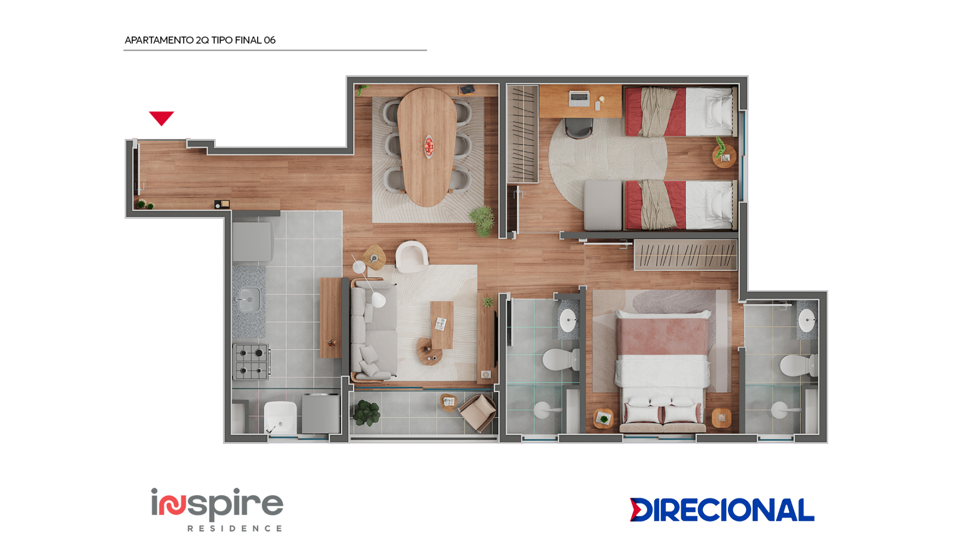 Foto Empreendimento Decorado Inspire Residence